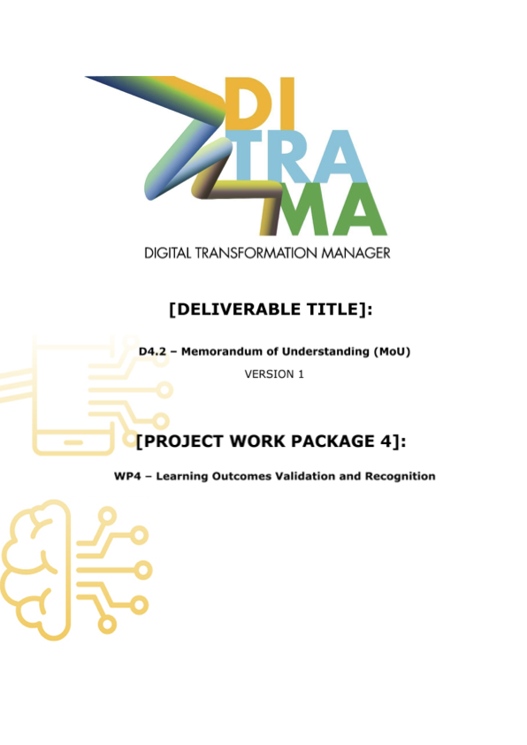 D4.2 – Protokół ustaleń (MoU)